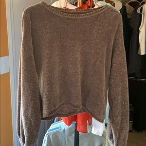 American Eagle balloon sleeve sweater